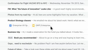 Also just like Inbox: big, in-line attachment buttons.