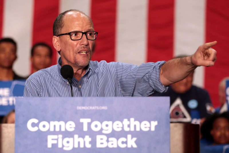 Tom Perez, the head of the DNC, helped orchestrate this new lawsuit.