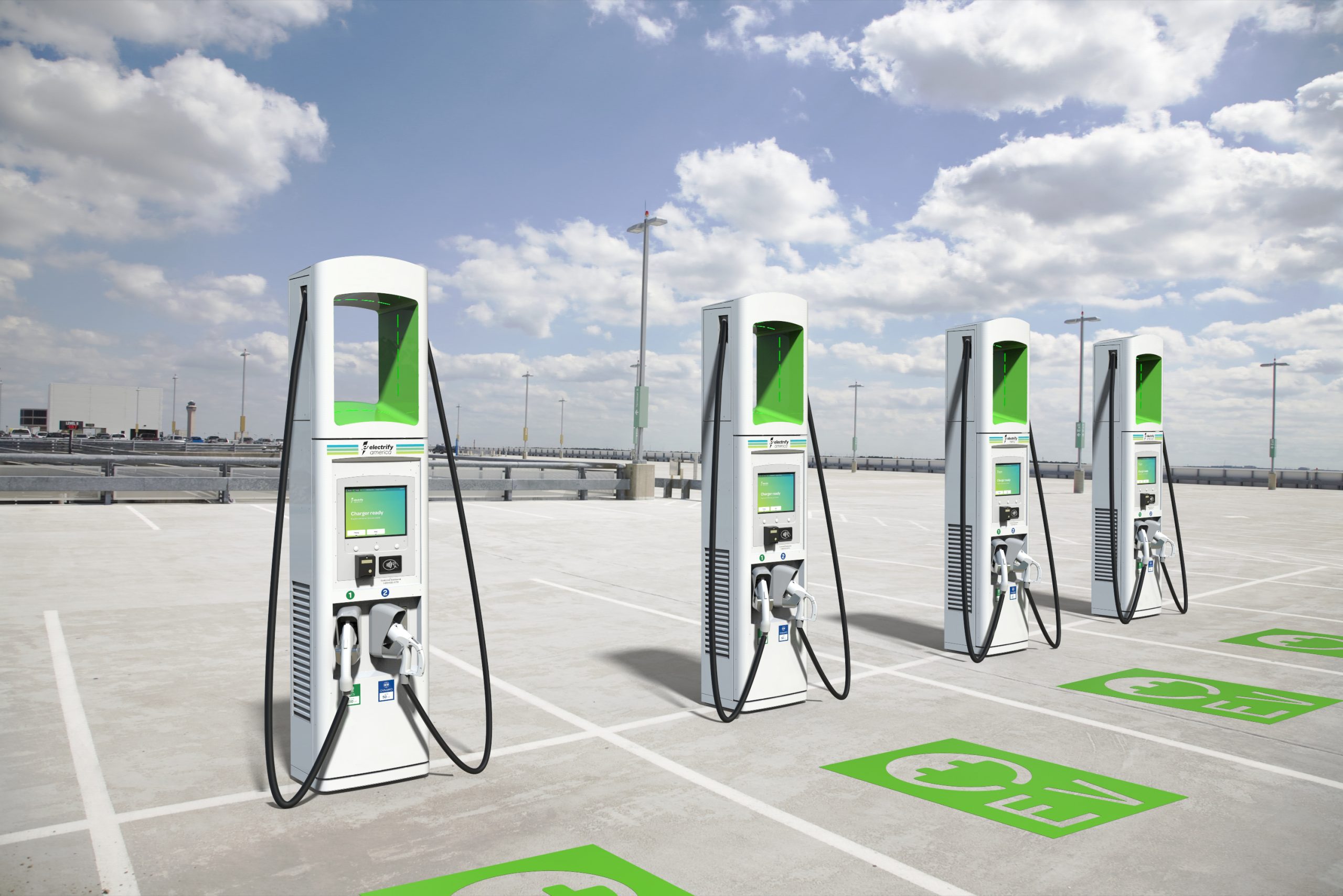 Electrify America will deploy 2 000 350kW fast chargers by the end of 2019 Ars Technica