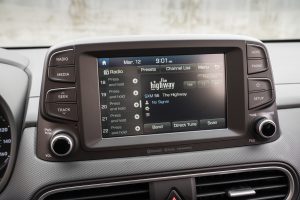Hyundai Kona infotainment