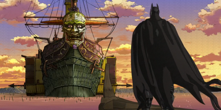 There's one setpiece-and-superhero packed flick to watch this week—Batman  Ninja | Ars Technica