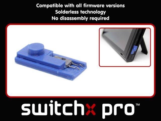 Team Fail0verflow tweeted this picture of a device that can short out the required pin needed to activate the Switch's exploitable USB recovery mode.