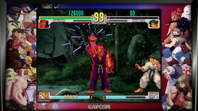 Akuma is so strong he's been banned from Super Turbo competition, but you  can play him in Street Fighter 30th Anniversary Collection ranked mode
