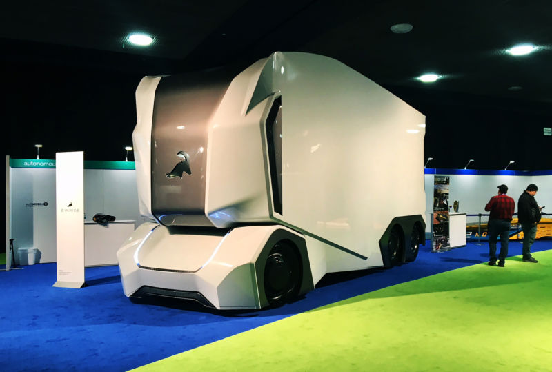 Autonomous Trucks Will Haul Your Stuff Before You Ride In A