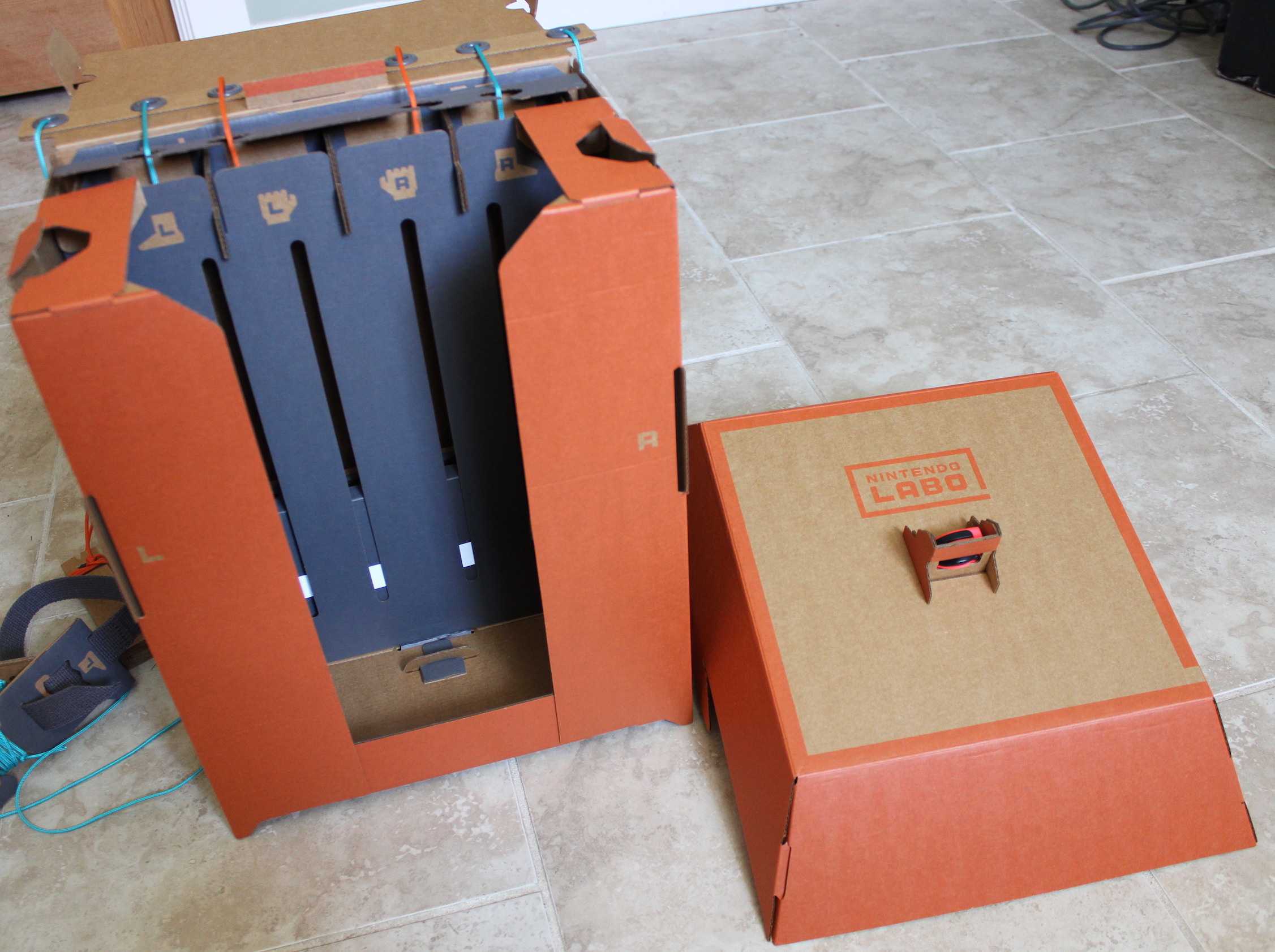 Nintendo Labo tests, part one: Robot Kit’s cardboard stomps are fun but ...