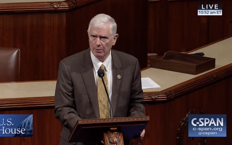 Congressman Mo Brooks wanted to know if scientists were including the influence of rocks falling into the ocean when they calculated sea level rise.