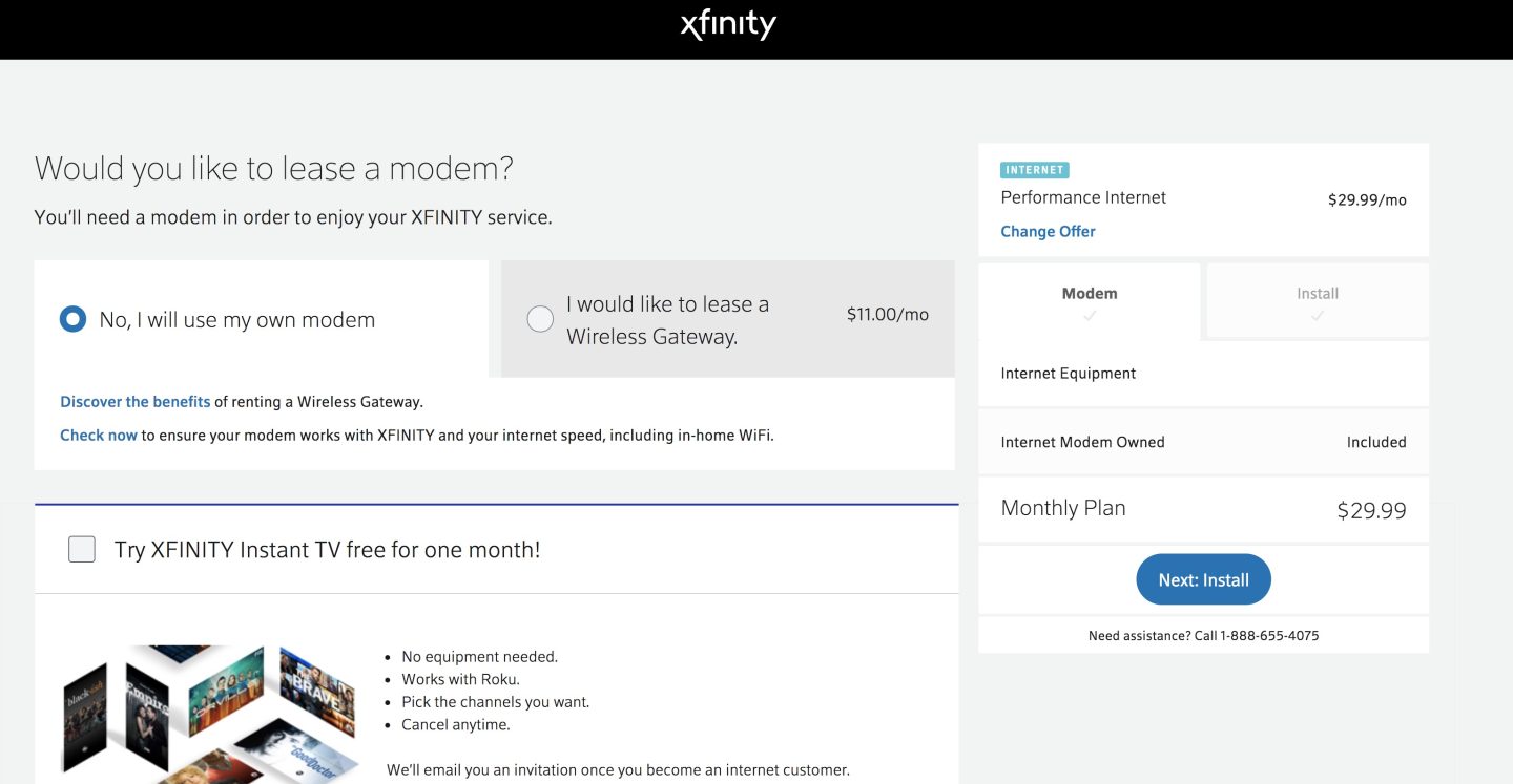 Comcast charges 90 install fee at homes that already have Comcast