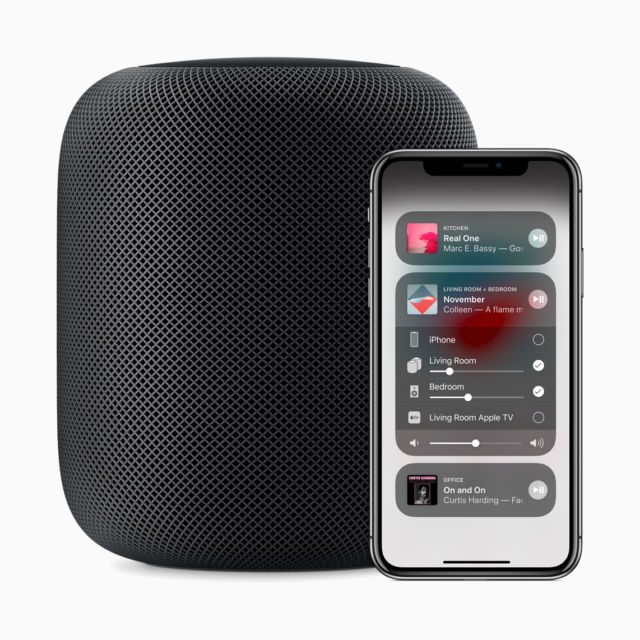 AirPlay 2 lets you play music, podcasts, and other audio throughout your entire home using multiple speakers.