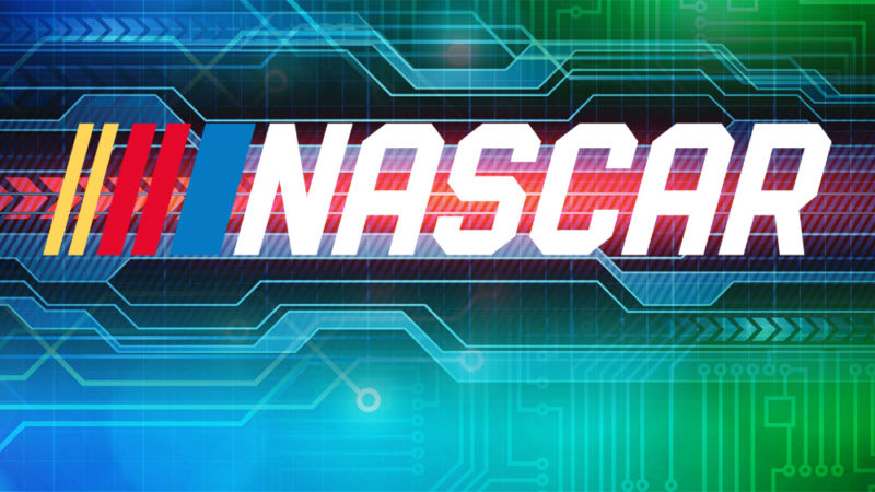 NASCAR logo.