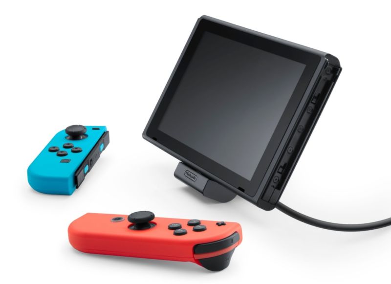 does nintendo switch come with a dock