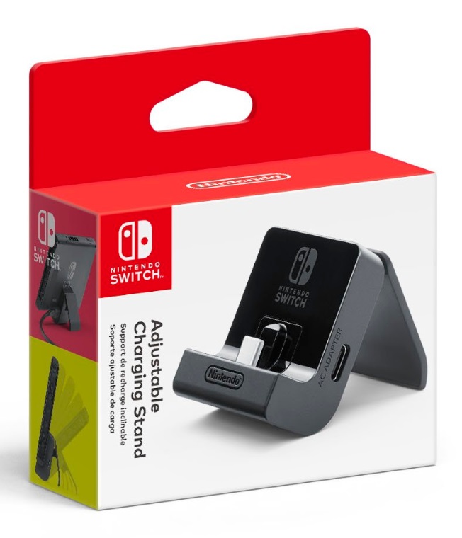 aluminium frugter Nøgle Nintendo's $20 charging stand fixes one of the Switch's biggest problems |  Ars Technica