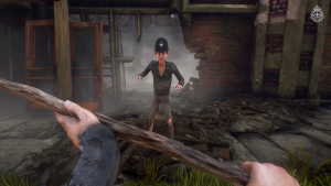 Screenshot of combat in We Happy Few.