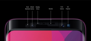 A picture of the Oppo Find X.