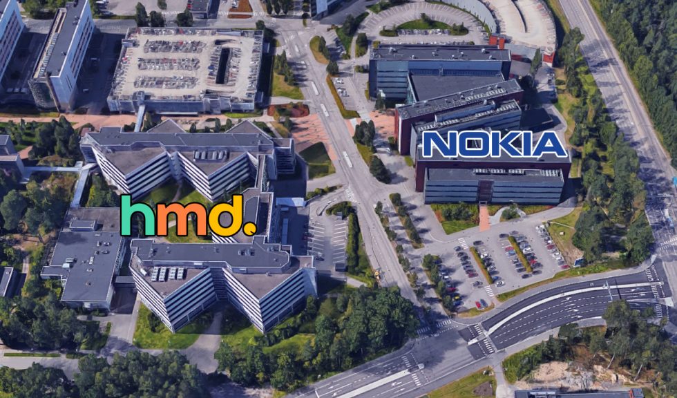   What separates Nokia from HMD? About 100 feet of asphalt 