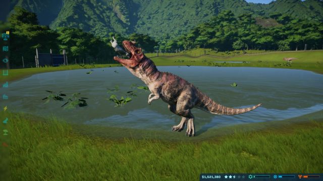 Fully evolved Tyrannosaurus rex from Jurassic World: the Game
