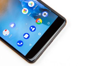 A picture of the Nokia 6.1.