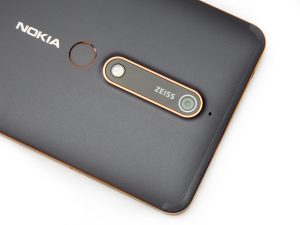 A picture of the Nokia 6.1.