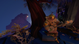 In the universe of <em>Outer Wilds</em>, a mysterious banjo's signal can be picked up from your home planet.