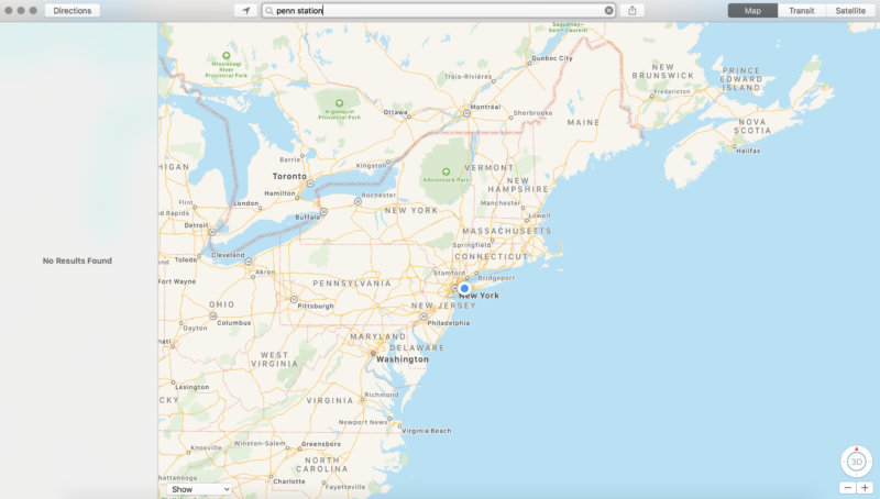 Huge Apple Maps outage prevents all users from searching, getting ...