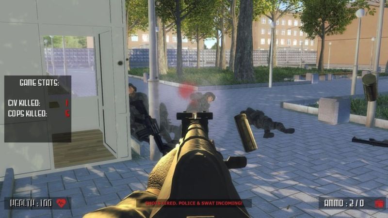 Games like <em>Active Shooter</em> will still be banned from Steam for "outright trolling," Valve's Doug Lombardi says.