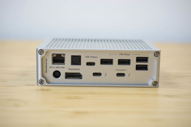 CalDigit's TS3 Plus dock is loaded with ports.