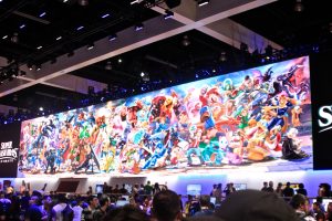The Nintendo booth at E3 2018