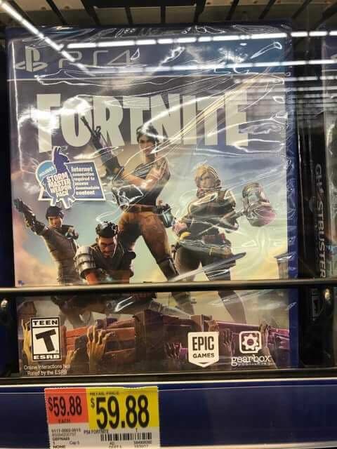 fortnite cd xbox one