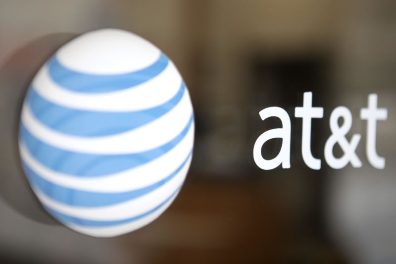 An AT&T logo.