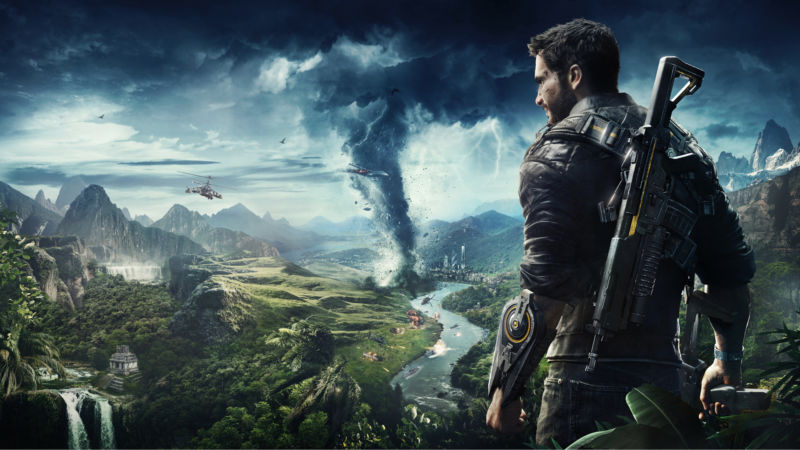 How Just Cause 4’s tornado works, and a glimpse at all the chaos you cause