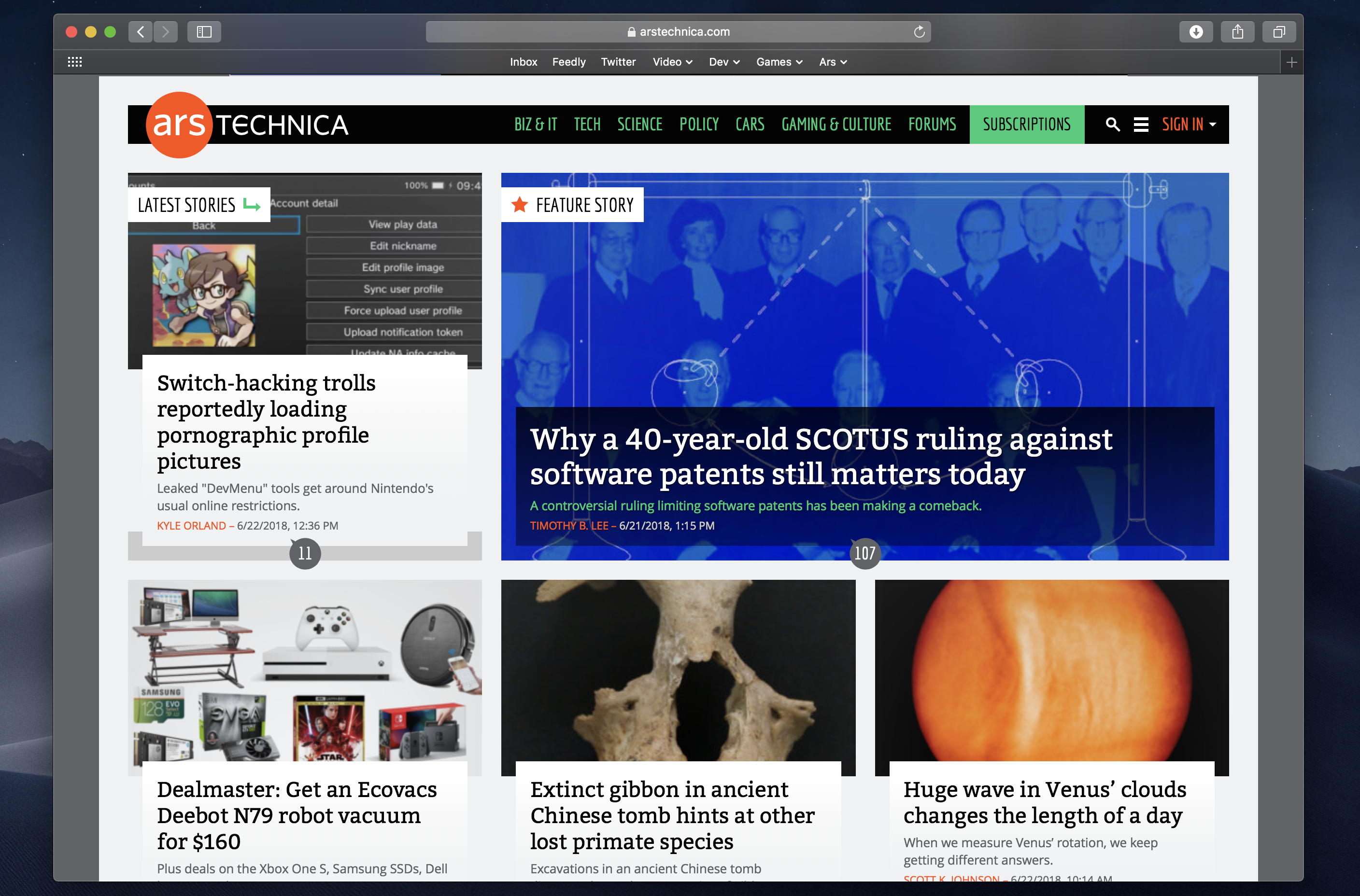 macOS Mojave: A visual tour of Dark Mode and other major features - Ars ...