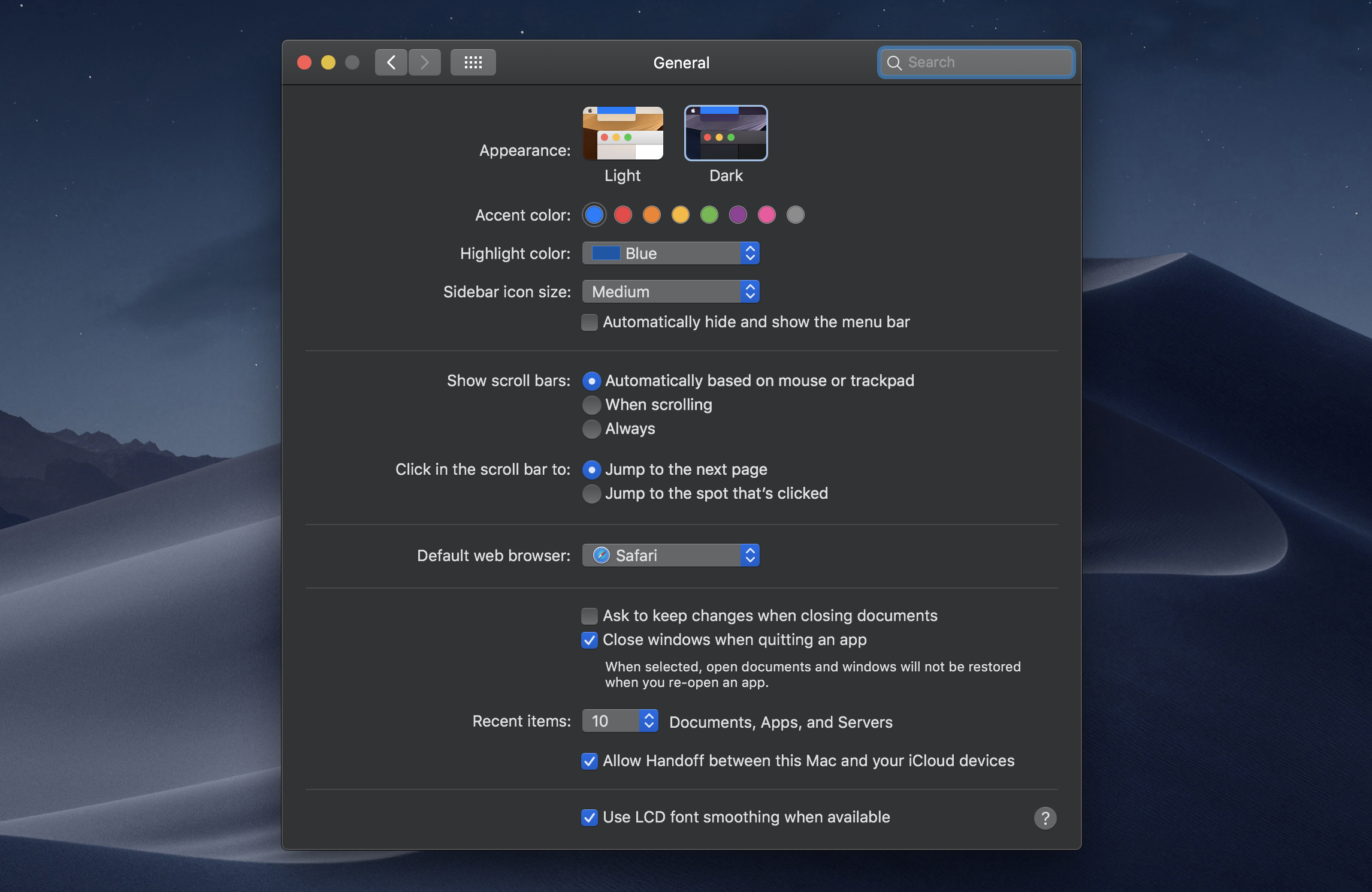 macOS Mojave: A visual tour of Dark Mode and other major features - Ars ...