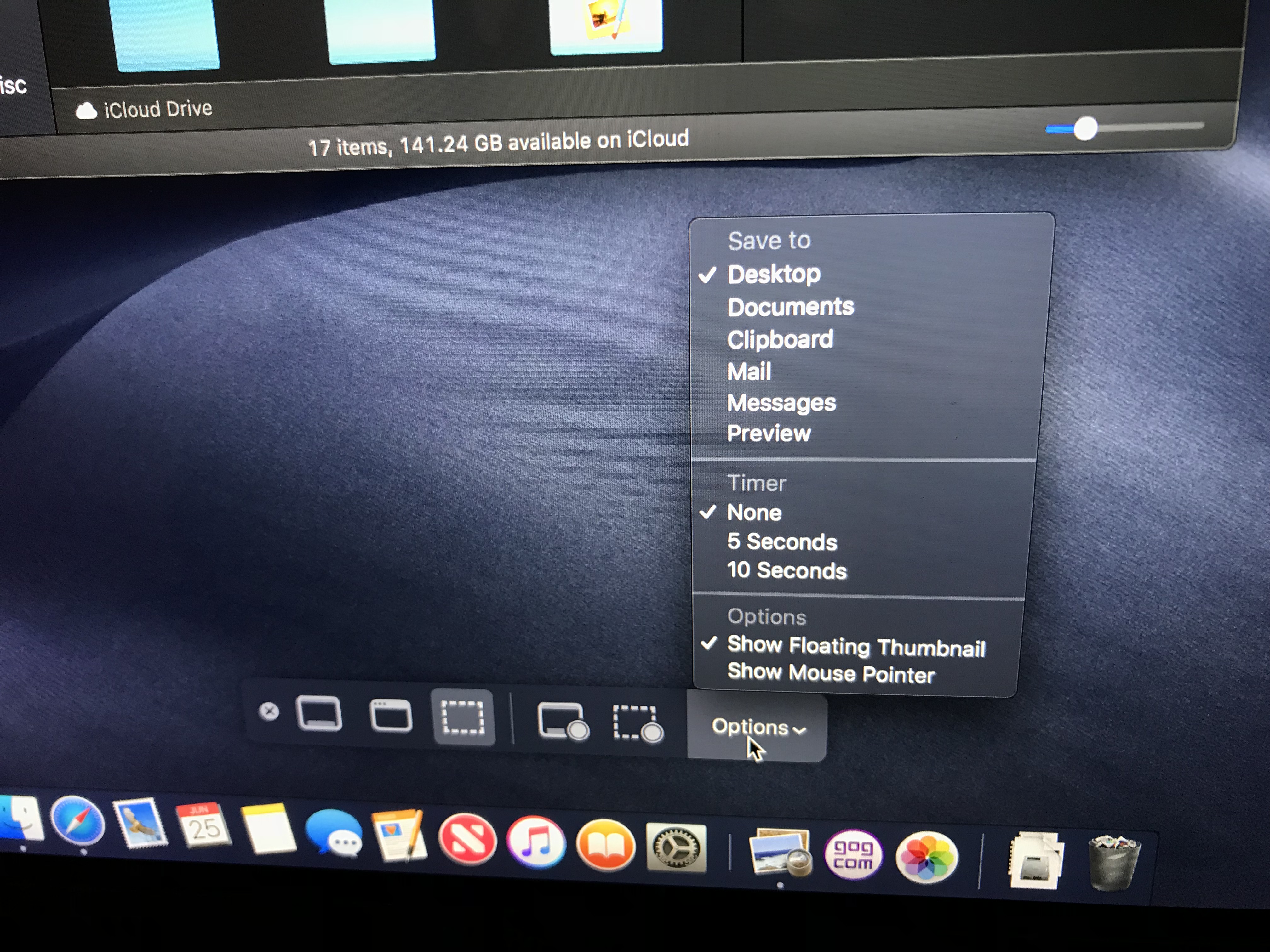 macos screenshot