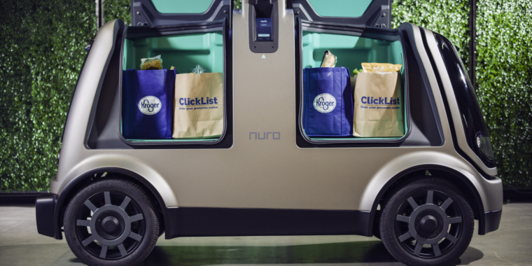 Kroger will use autonomous vehicles to deliver groceries this fall