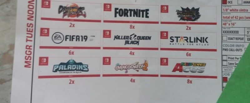 fortnite among the switch ports reportedly coming to e3 - fortnite upgrade materials