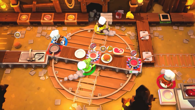 Overcooked 2 world-premiere hands-on: Crazier levels, more speed, finally  online