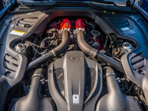 Ferrari GTC4Lusso T engine bay