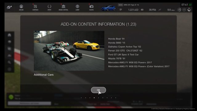 Gran Turismo 7 recebe atualização 1.23 que inclui três novos