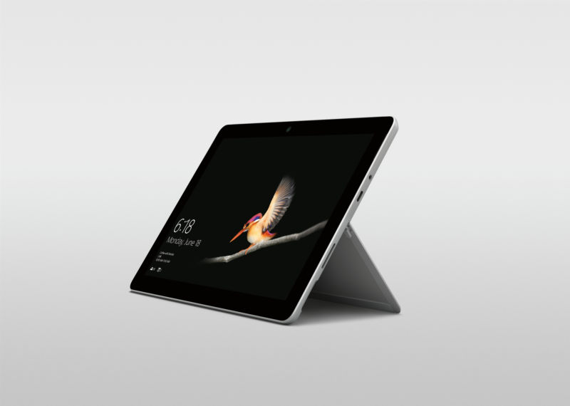 Promotional image of a tablet device.