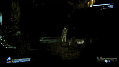 The infamous "bad AI" GIF that a fan posted shortly after the launch of <em>Aliens: Colonial Marines</em>.
