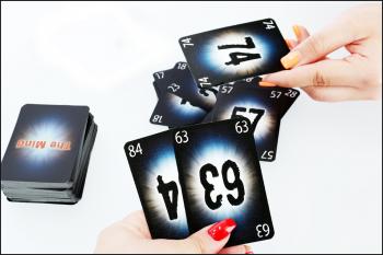 NSV | The Mind UK version | Card Game | Ages 8+ | 2-4 Players | 20 Minutes  Playing Time