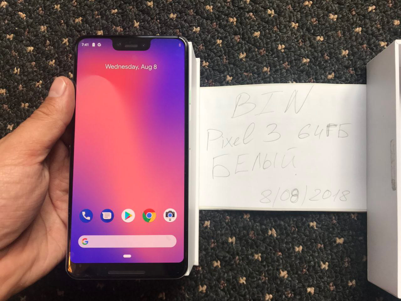 Huge Google Pixel 3 Xl Leak Shows Details Specs Unboxing And