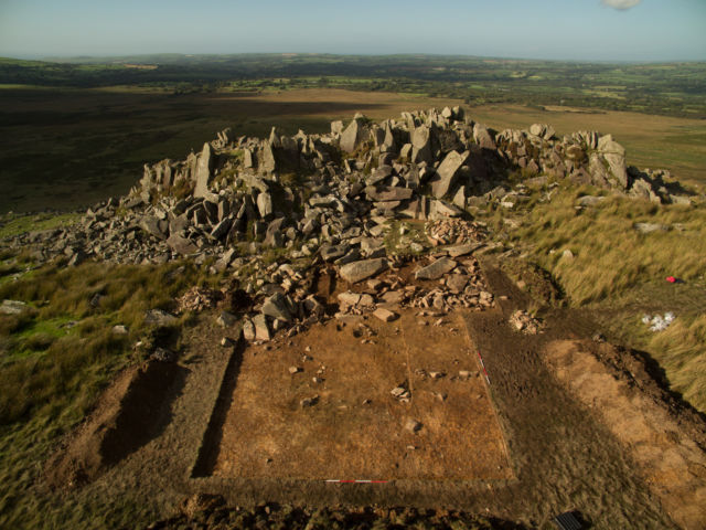 Carn Goedog, source of spotted dolerite bluestones erected in the early stage of Stonehenge’s construction.