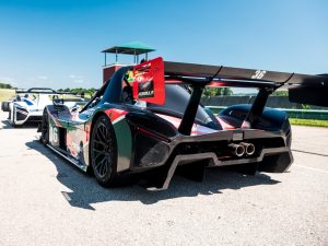 The rear of a Radical SR3