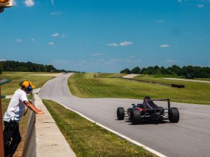 A Formula 4 car at Virginia International Raceway