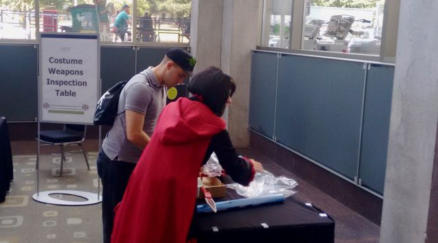 The Weapons Inspection Table.