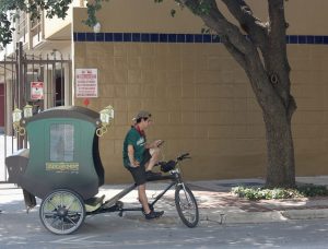 A Disenchanted pedicab