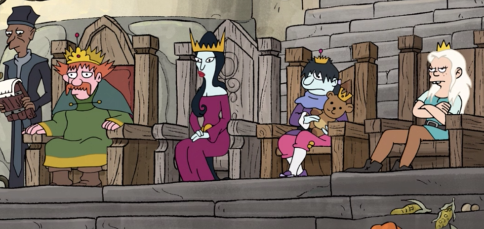 Disenchantment Review Groenings New Netflix Toon Is Off To A Bloody