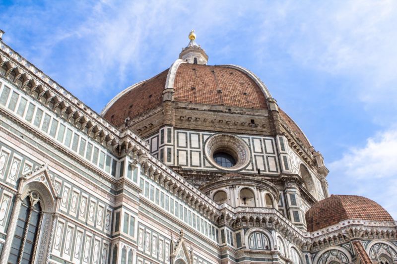 The famous Il Duomo in Florence has been plagued with cracks for centuries.  Muon imaging can help conservationists figure out how to fix it.