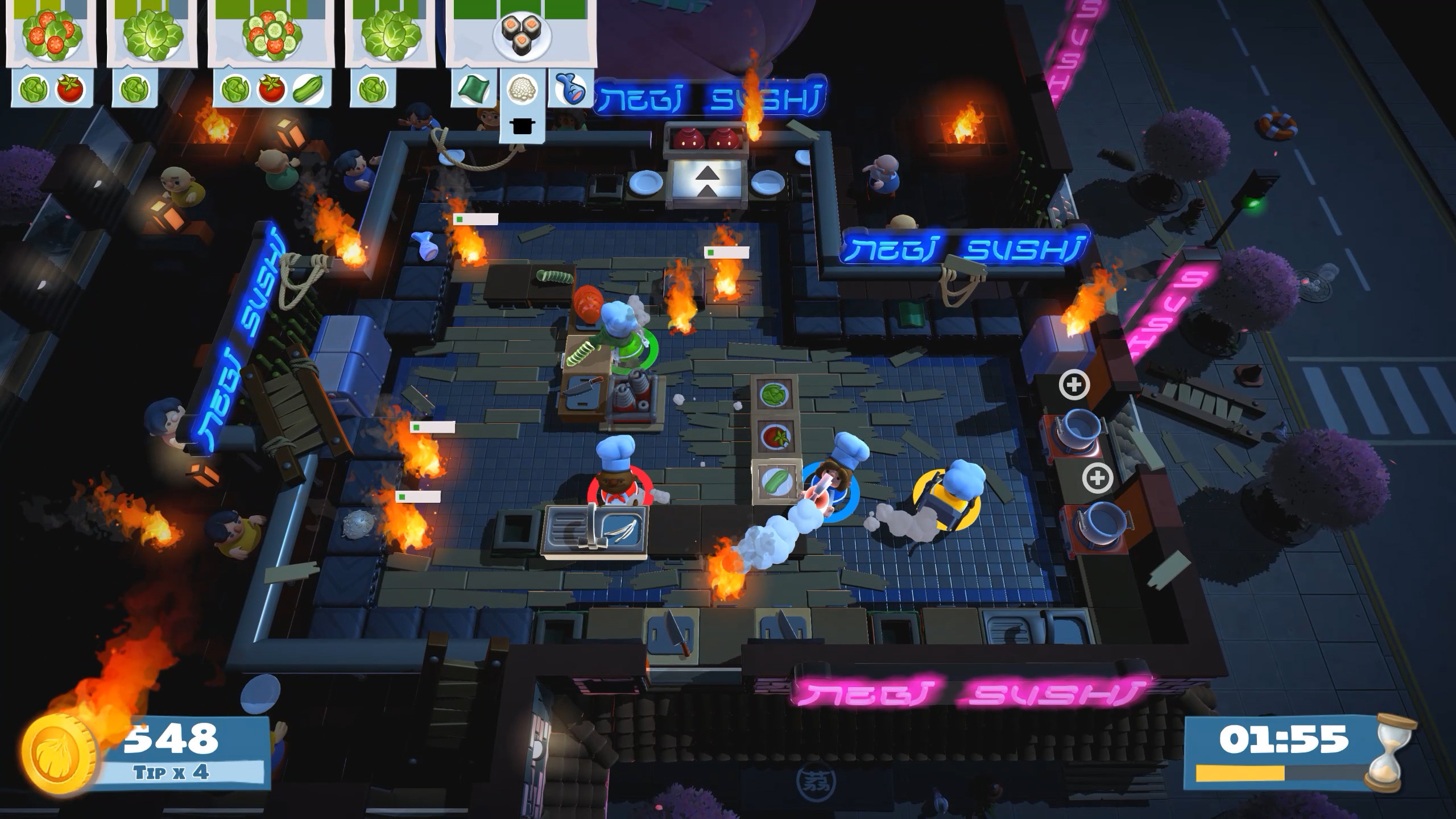 Is Overcooked 2 Cross Platform on Xbox, PS4 and PC?