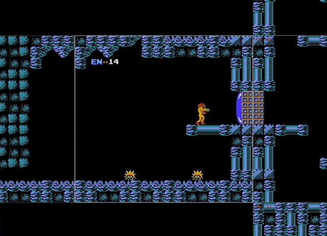 A GIF showing how WideNES works on <em>Metroid </em>(click to see animation if it doesn't start automatically). 